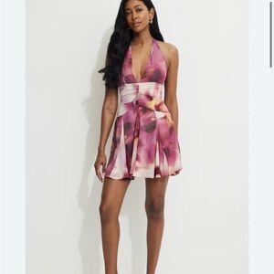 Dynamite Halter Mini Dress